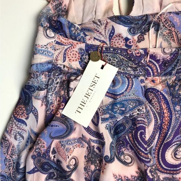 The Jetset Diaries Revolve Fortune Teller Halter Dress Desert Paisley Si… - Picture 7 of 11